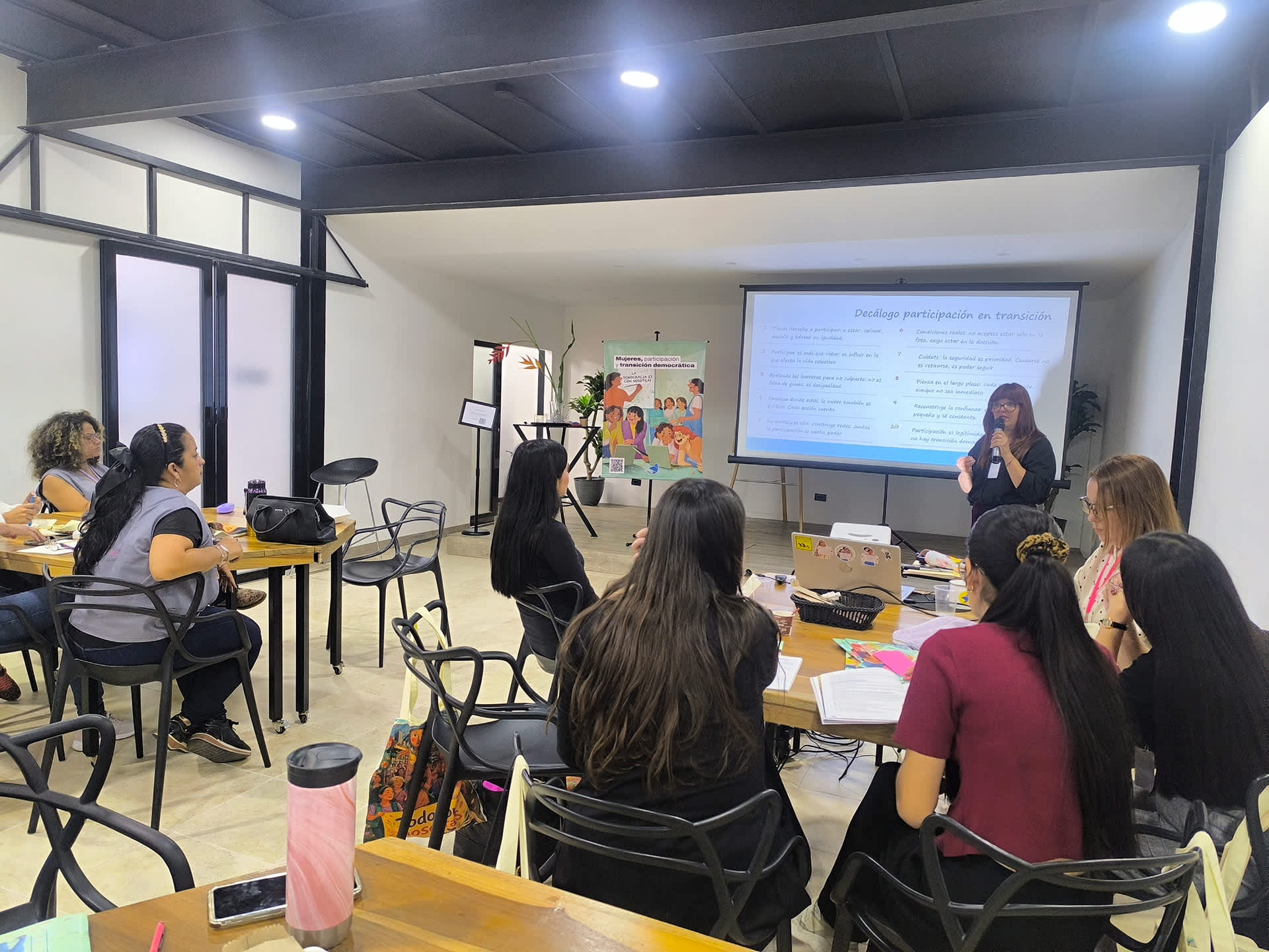 La democracia es con nosotras: mujeres tachirenses se forman y reencuentran por la transición del país
