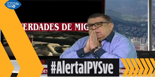 Alerta IPYSve | Periodista Miguel Salazar denunció que su programa “Las Verdades de Miguel TV” fue nuevamente censurado